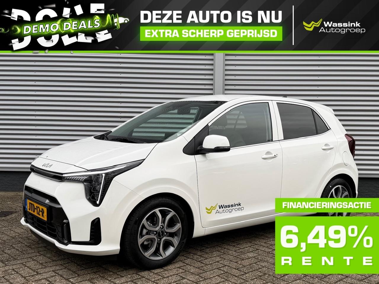 Kia Picanto - 1.0 DPi 63pk 4-zits ExecutiveLine | Stoel/Stuurwielverwarming | Climate Control | Navigati - AutoWereld.nl