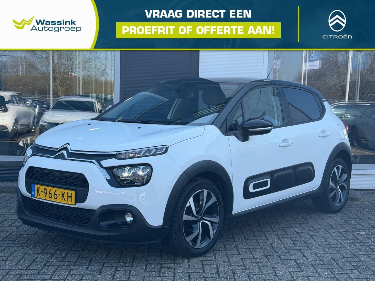 Citroën C3 - 1.2 Shine 110pk Automaat | Navigatie | Camera | parkeersensoren | Cruise Control | Apple C - AutoWereld.nl