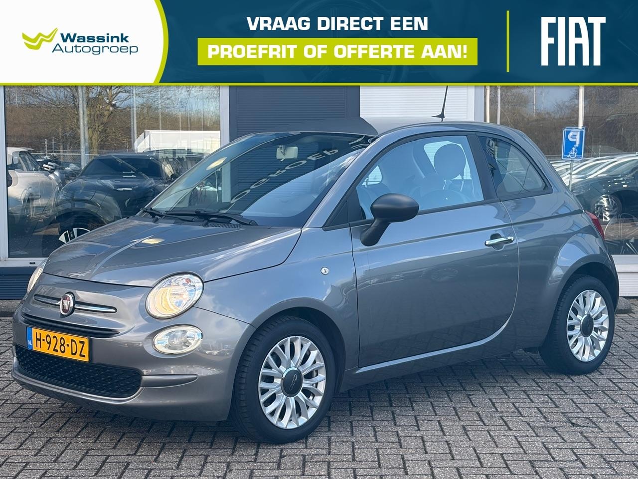 Fiat 500 - TwinAir Turbo 85pk Young I Navigatie I Cruise Control I DAB I Bluetooth | ISO-fix | Aircon - AutoWereld.nl