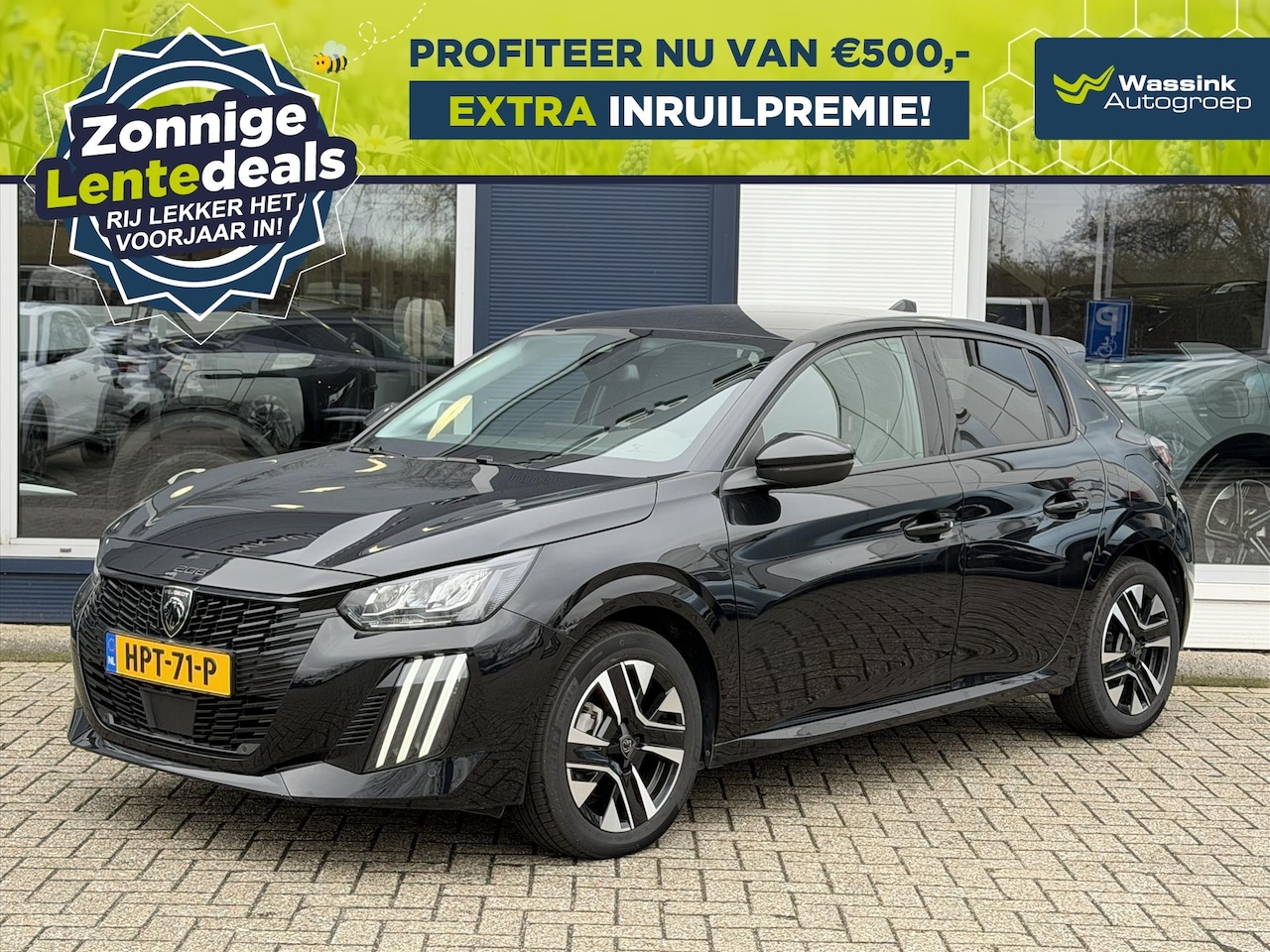 Peugeot 208 - | LENTEDEALS | 1.2 Hybrid 100 Automaat Allure I DAB I Stoelverwarming I Carplay I Navigati - AutoWereld.nl
