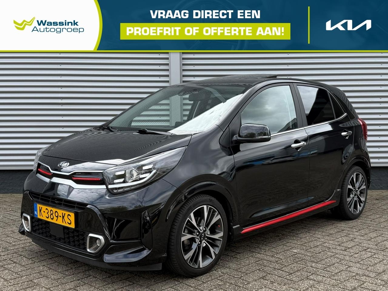Kia Picanto - 1.0 T-GDi 100pk 5-zits GT-Line | Schuif/Kanteldak | Stoel/Stuurverwarming | Climate Contro - AutoWereld.nl