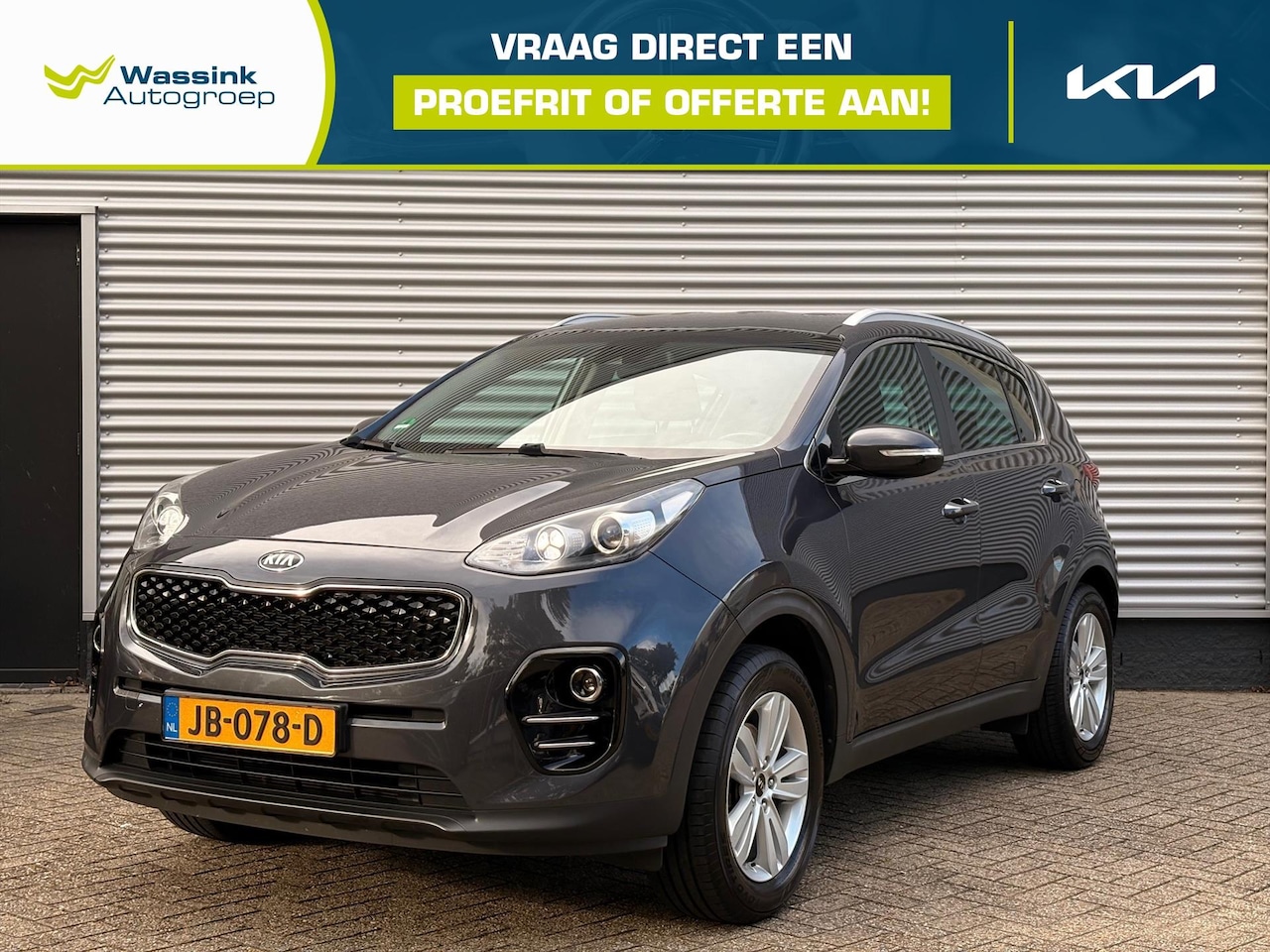 Kia Sportage - 1.6 GDI 135pk DynamicLine | Trekhaak | Camera | Navigatie | Climate Control | - AutoWereld.nl
