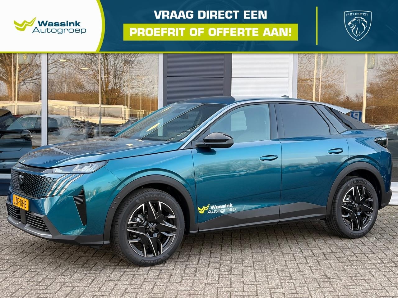 Peugeot 3008 - 1.2 HYBRID 136pk e-DCS6 Allure | Automaat | Cruise Control | Apple Carplay & Android Auto - AutoWereld.nl