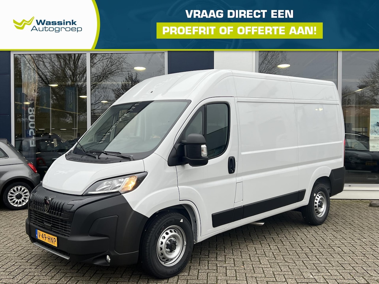 Peugeot Boxer - GB 2.2 140PK BlueHDi L2H2 35 Zwaar | Navigatie | Apple Carplay & Android Auto | Verzwaarde - AutoWereld.nl
