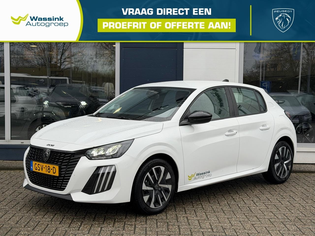 Peugeot 208 - DEMO DEAL | 1.2 Active 75pk 5-drs | Navigatie | Airconditioning | Bluetooth - AutoWereld.nl