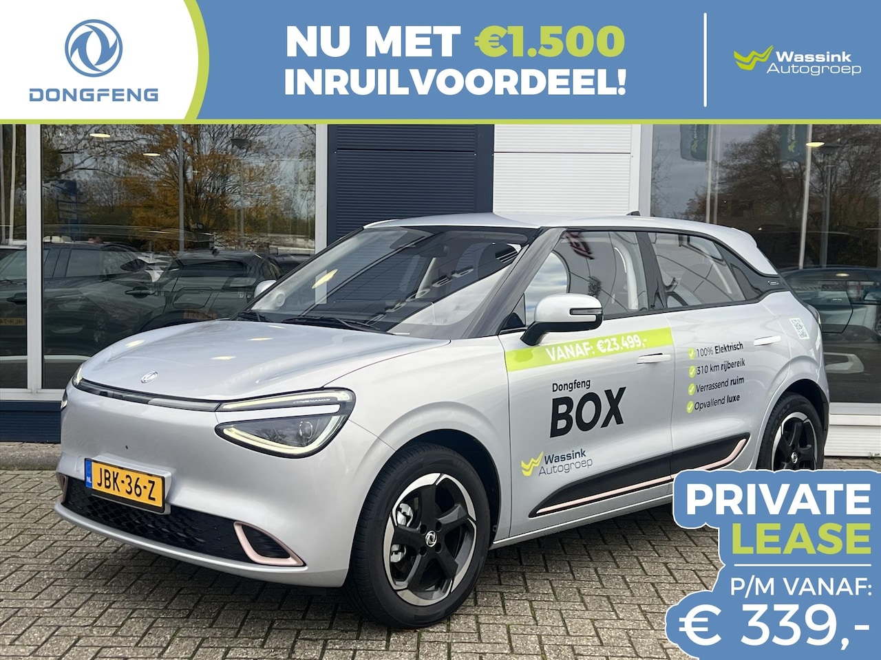 Dongfeng Box - DEMO DEAL I 42,3 kWh 95pk Premium Edition | Apple CarPlay & Android Auto | Parkeer Camera - AutoWereld.nl