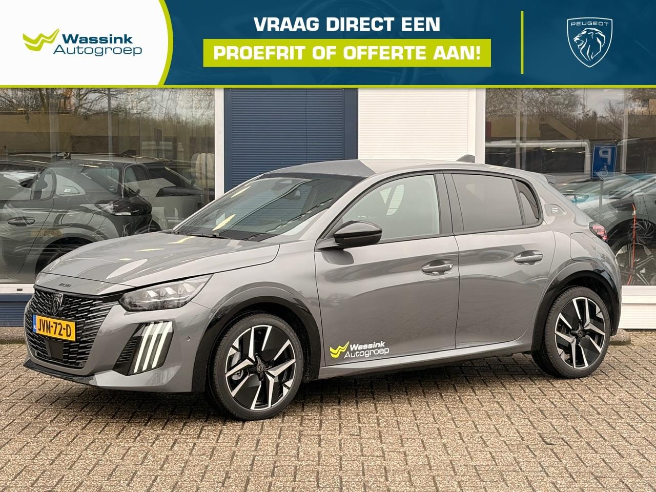 Peugeot e-208 - EV 51kWh 156pk GT Avantage | Stoelverwarming | Climate Control | Navigatie | Bluetooth | A - AutoWereld.nl