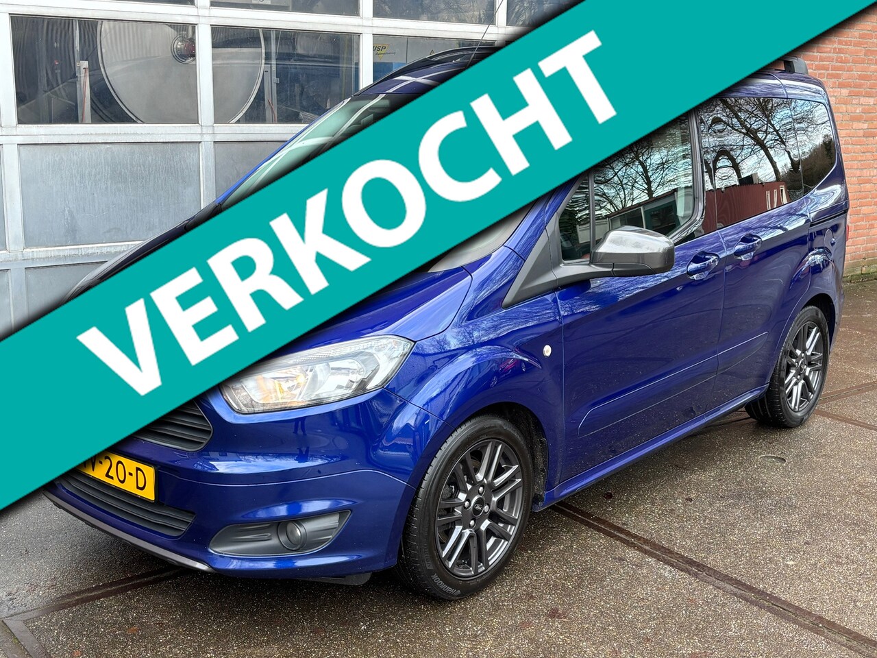 Ford Tourneo Courier - 1.0 Titanium Sport,NAVI,CLIMAT,CRUISE,HALF LEDER, - AutoWereld.nl