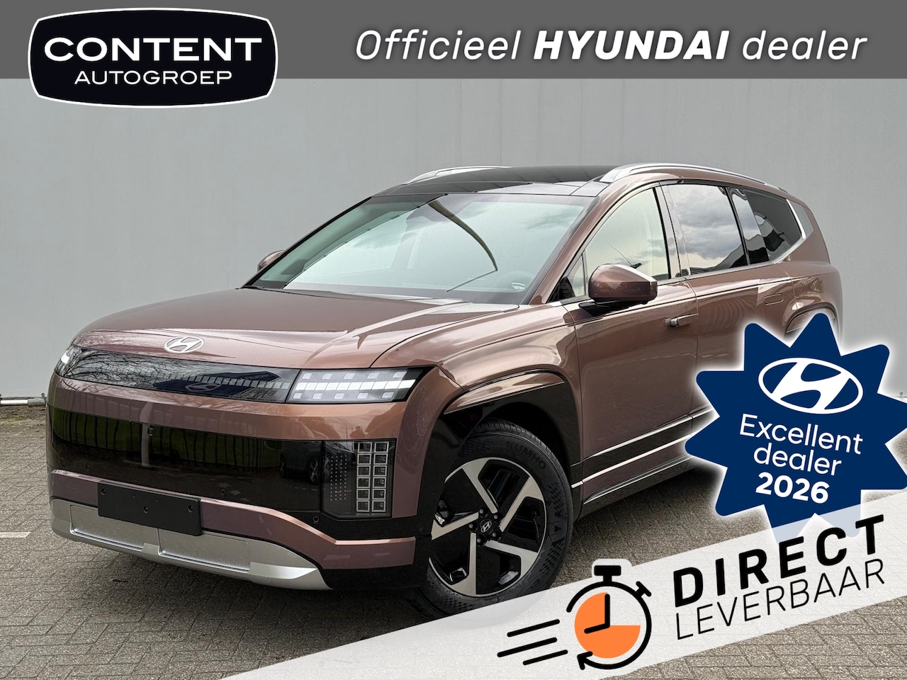 Hyundai IONIQ 9 - 110,3 kWh 218pk RWD Connect+ \ DIRECT LEVERBAAR - AutoWereld.nl
