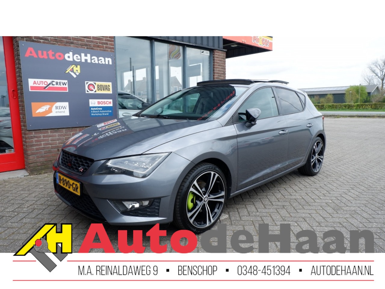 SEAT Leon - 1.4 FR Pano/Navi/Camera/19"/Tuning/Clima/Vol!! - AutoWereld.nl