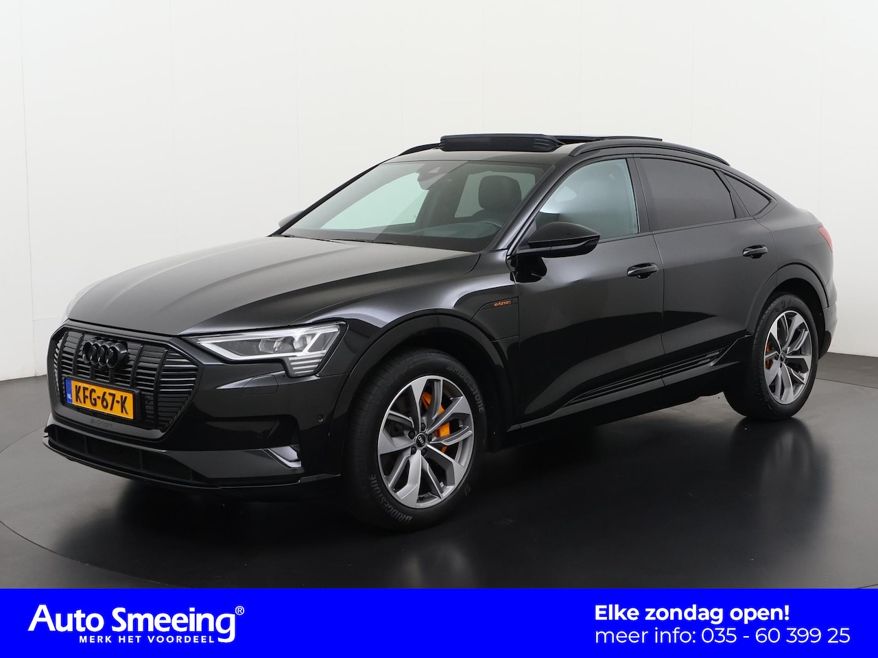 Audi e-tron Sportback - 55 quattro Advanced Plus 95 kWh | SOH 96% | Panoramadak | Head Up | Bang&Olufsen | Zondag - AutoWereld.nl
