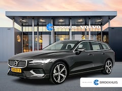 Volvo V60 - T6 Recharge Plus Bright | 19" | Trekhaak | Leder | Elektrisch verst. Stoelen | Stoel/Stuur