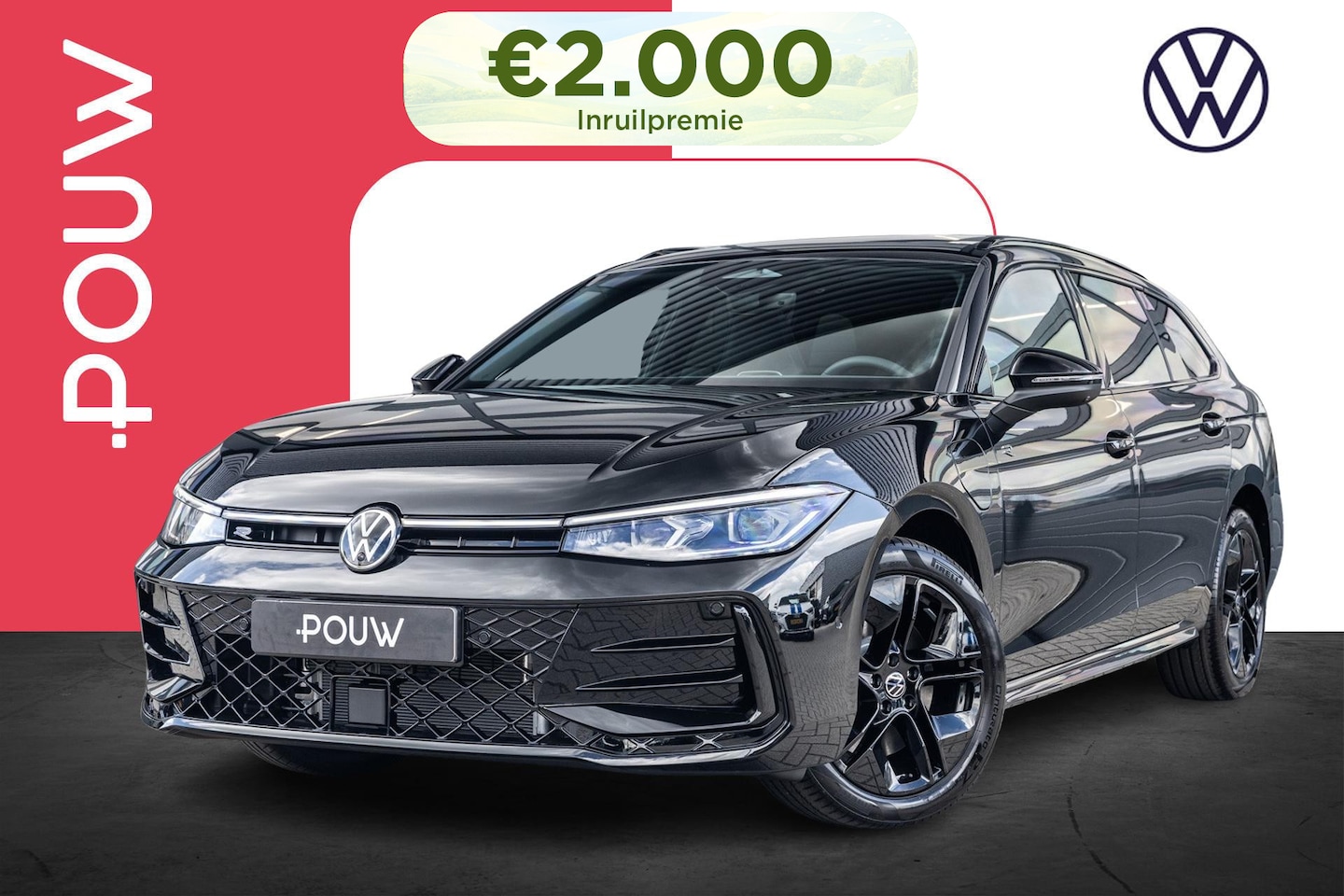 Volkswagen Passat Variant - 1.5 eHybrid DSG 204pk R-Line Edition | LMV 18 " | Geluidssysteem ''Harman Kardon'' - AutoWereld.nl