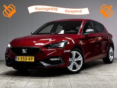 SEAT Leon - 1.0 TSI FR/ Virtual Cockpit/ 17'' LMV/ LED koplampen/ Sportstoelen/ Apple + Android/ Zwart