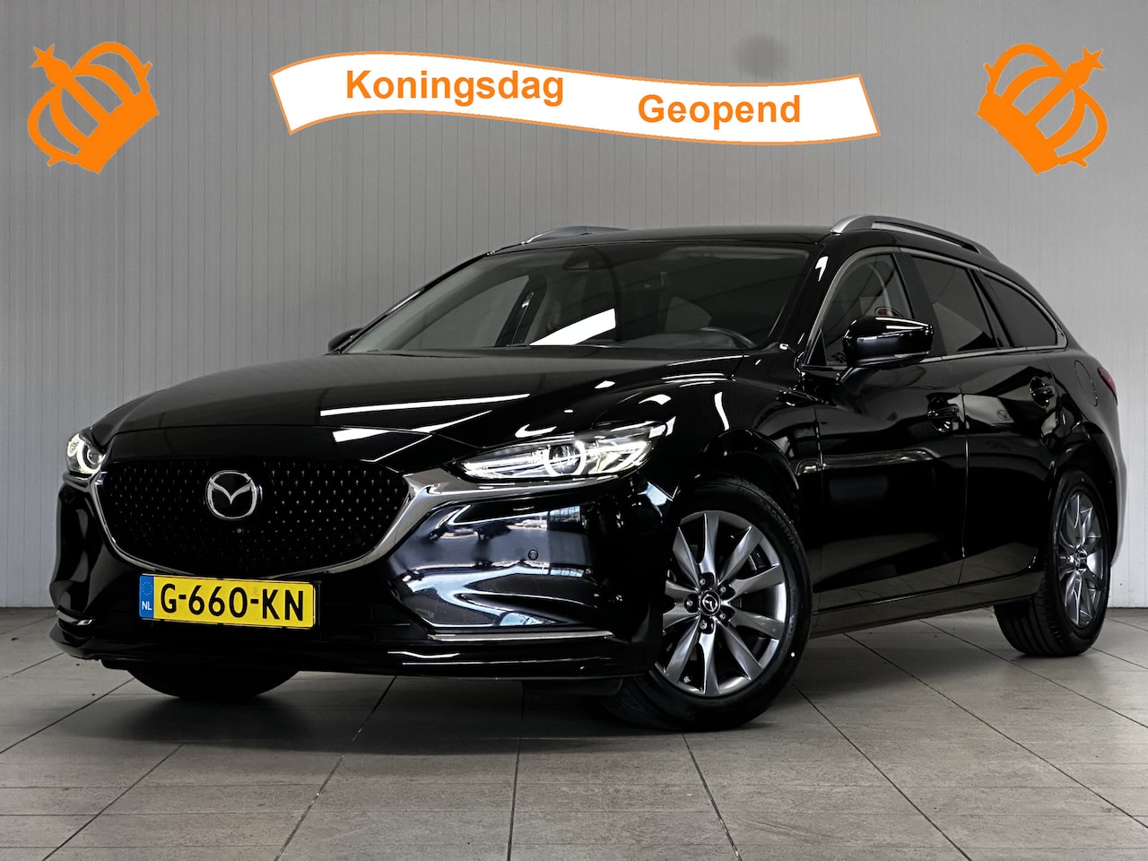 Mazda 6 Sportbreak - 2.0 SkyActiv-G 165 Business Comfort/ 360 ° Camera/ BOSE/ Elek. Stoel(en) + Memory/ Dode-Ho - AutoWereld.nl