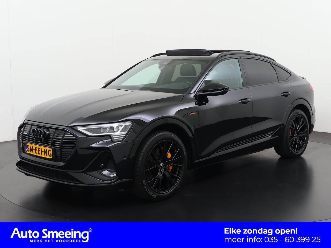 Audi e-tron Sportback - 55 quattro S edition S-Line 95 kWh | SOH 92% | Panoramadak | Valcona Leder | Zondag Open! - AutoWereld.nl