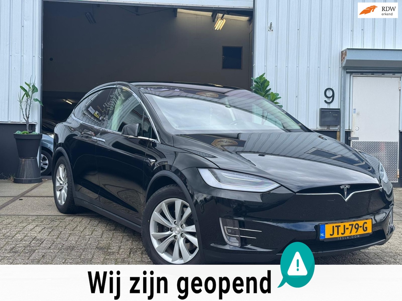 Tesla Model X - | 90D | PERFORMANCE | FREE SUPERCHARGER | SPOTIFY | YOUTUBE | APK | - AutoWereld.nl