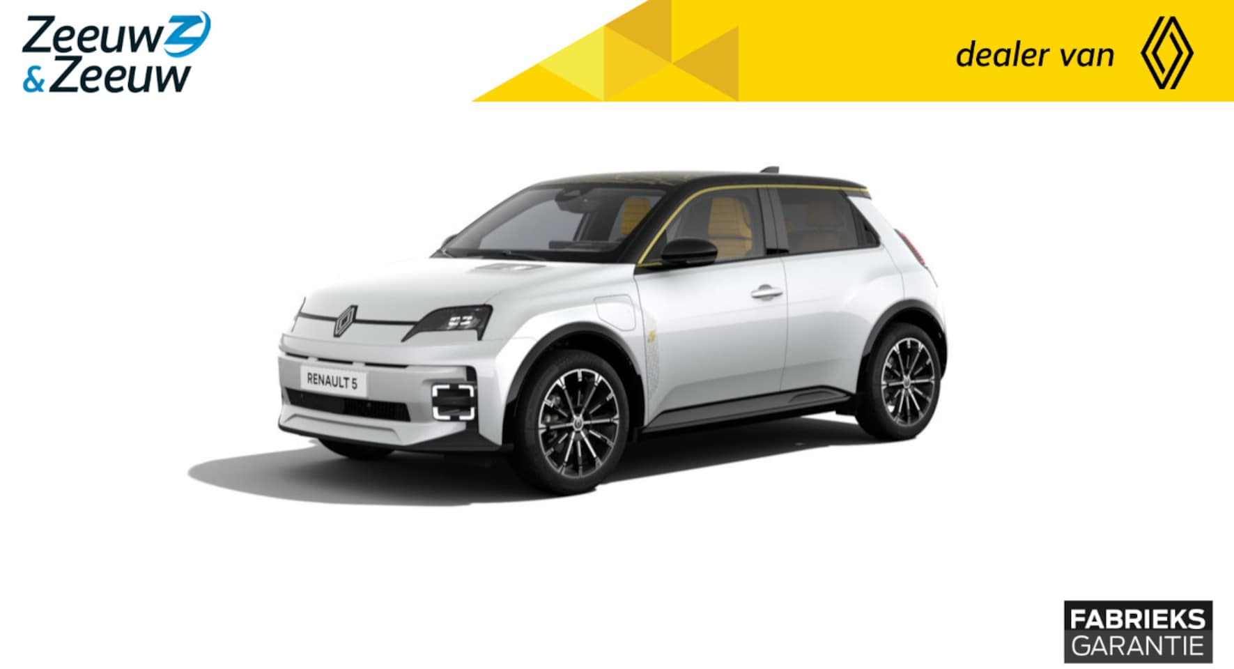 Renault 5 - Iconic cinq Comfort Range 150 pk | Auto van het Jaar 2025 | NU met €1.300,- Zeeuw & Zeeuw - AutoWereld.nl