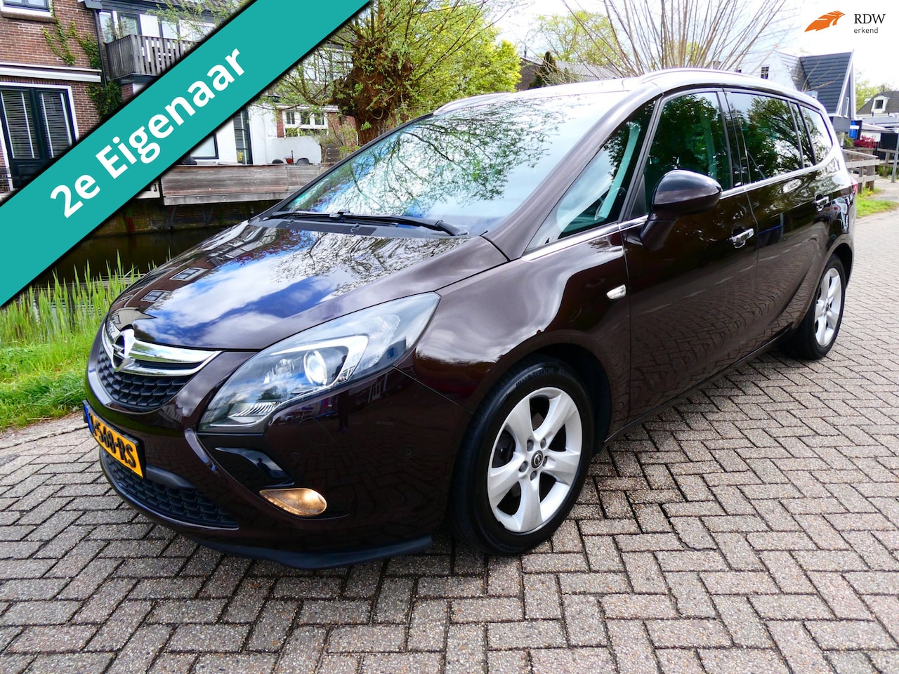 Opel Zafira Tourer - 1.4 Cosmo 7 Persoons 2e eig. Clima Navi Trekhaak 1250kg. - AutoWereld.nl