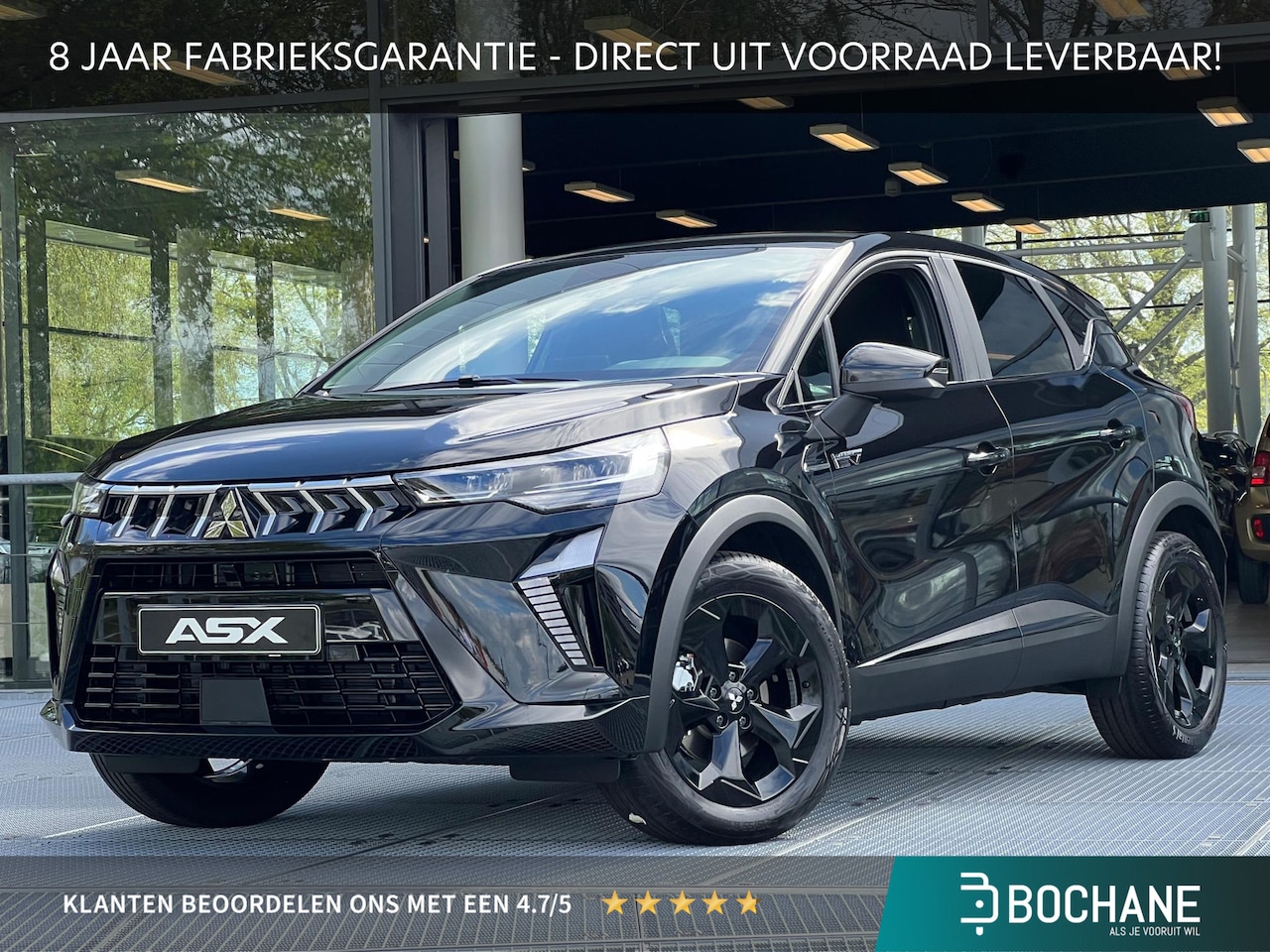Mitsubishi ASX - 1.8 HEV AT Black Edition | NIEUWE UITVOERING! | DIRECT UIT VOORRAAD LEVERBAAR - AutoWereld.nl