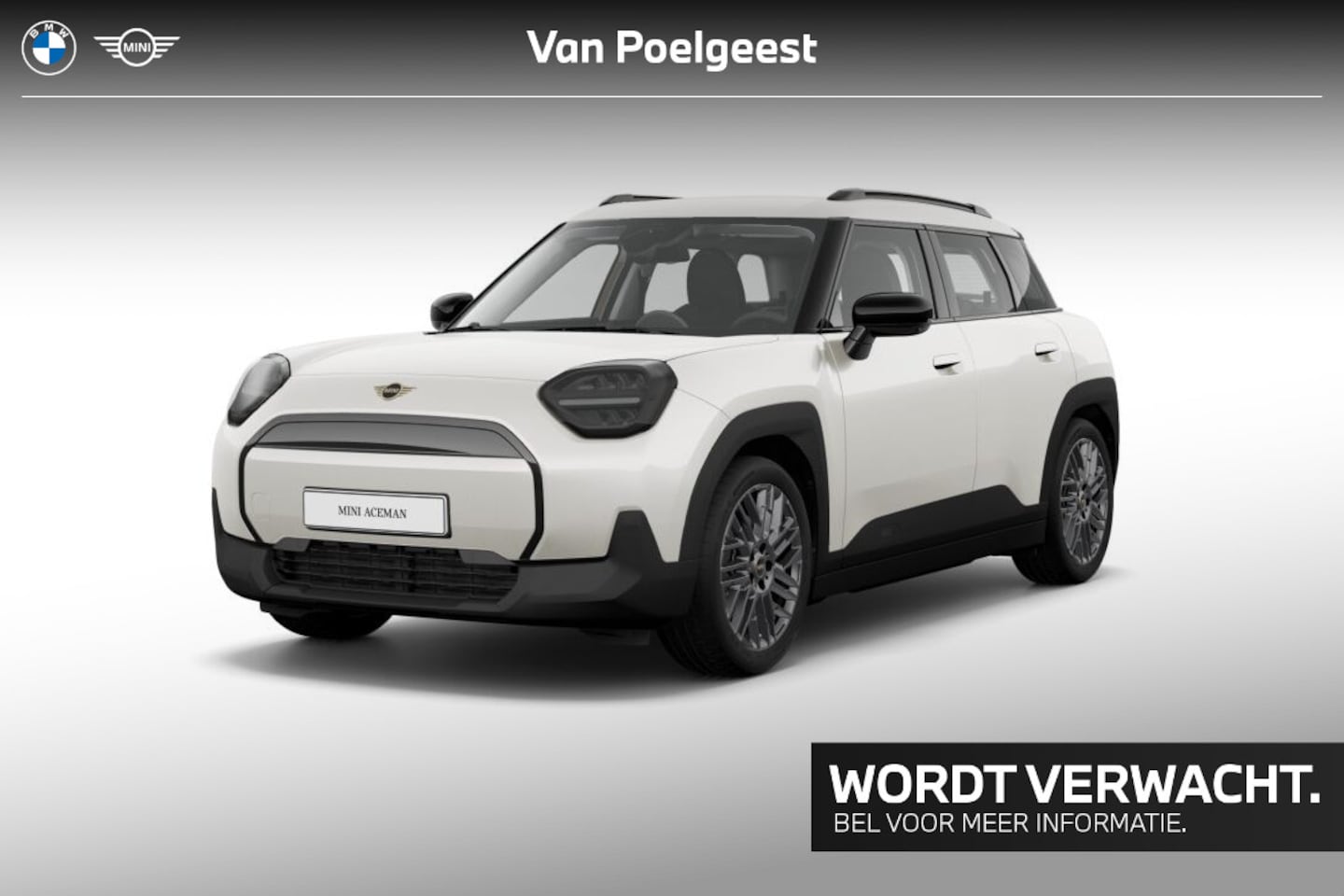 MINI Aceman - E Essential 42.5 kWh | 18 inch Night Flash Spoke grey | Opruimingsvoordeel - AutoWereld.nl