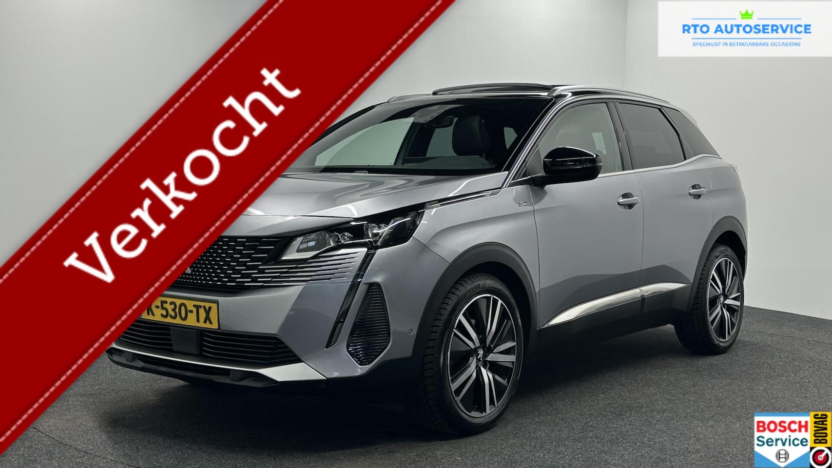 Peugeot 3008 - 1.2 PureTech Blue Lease GT TREKHAAK PANO CAMERA CARPLAY NAVI ECC. - AutoWereld.nl