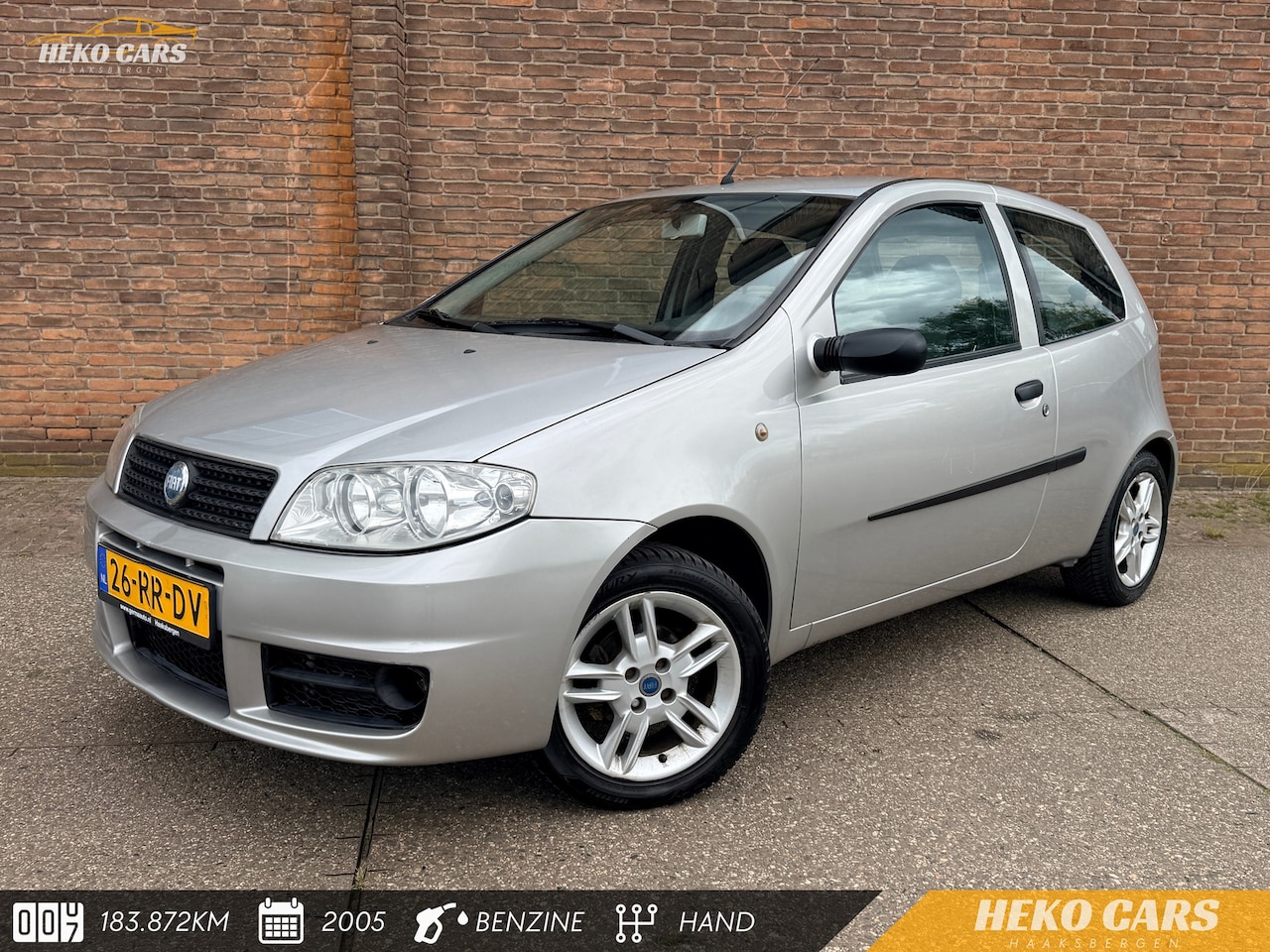 Fiat Punto - 1.2 Navigator·Airco·LM velgen·Nwe All season banden - AutoWereld.nl