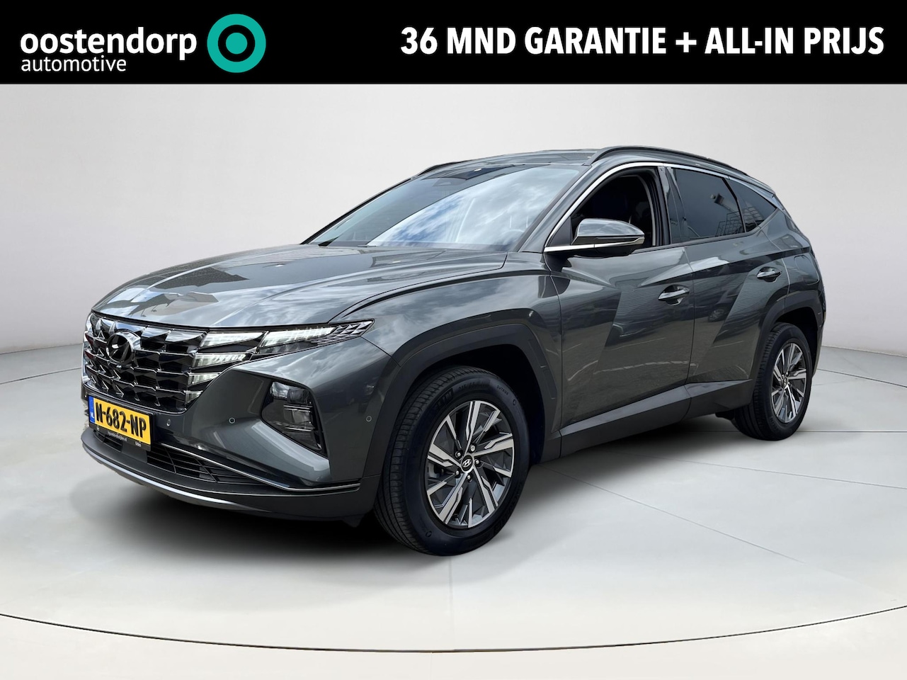 Hyundai Tucson - 1.6 T-GDI HEV Premium | Trekhaak | Stoel & stuurverwarming | Elek. stoelen met geheugen | - AutoWereld.nl