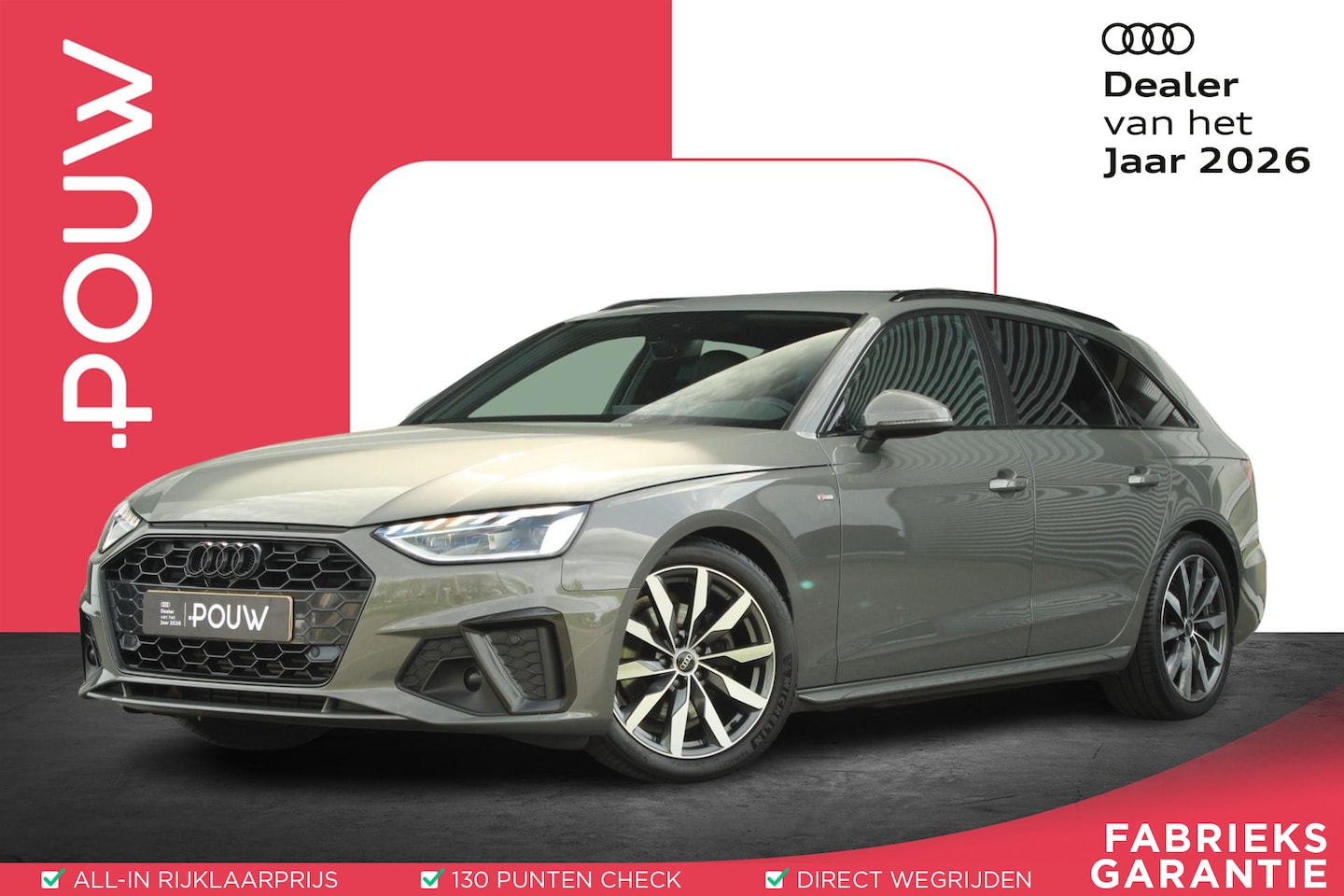 Audi A4 Avant - 35 TFSI 150pk S-tronic S Edition | Sportstoelen | Apple Carplay & Android Auto | Sportonde - AutoWereld.nl