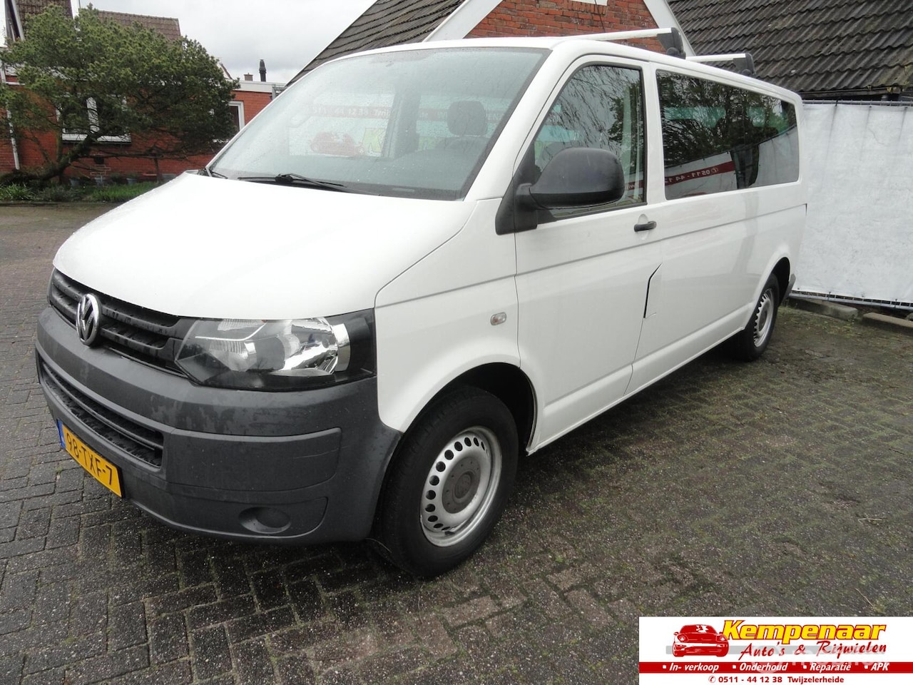 Volkswagen Transporter Kombi - 2.0 TDI L2H1 BM Comfortline 9P - AutoWereld.nl