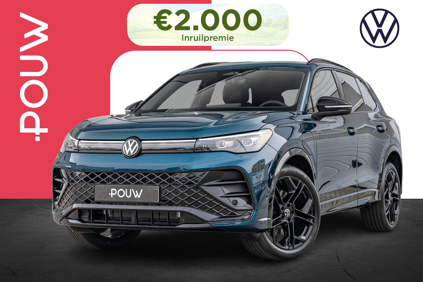 Volkswagen Tiguan - 1.5 eHybrid 204pk R-Line Edition | Multimedia Navigatiepakket | Panoramadak - AutoWereld.nl