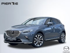 Mazda CX-3 - 2.0 SkyActiv-G 121 Luxury | AUTOMAAT | 360 CAMERA | CARPLAY | HALF LEDER | HUD |