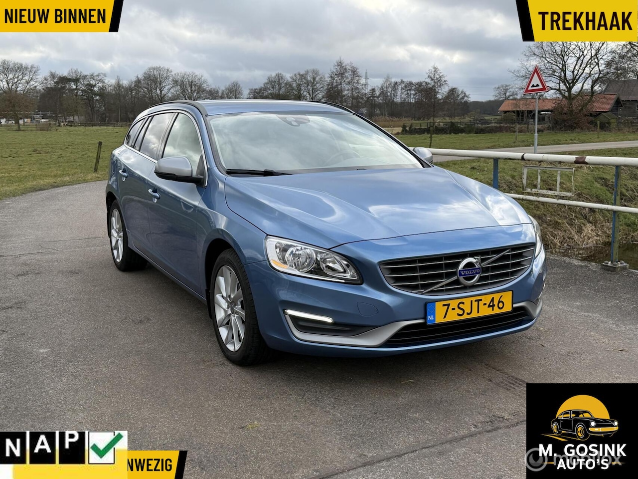 Volvo V60 - 1.6 T3 Momentum 1.6 T3 Momentum - AutoWereld.nl