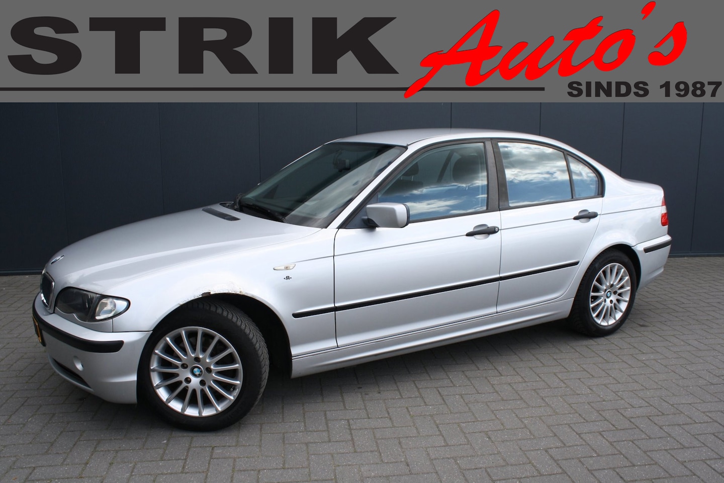 BMW 3-serie - 316i Black & Silver AIRCO - AutoWereld.nl