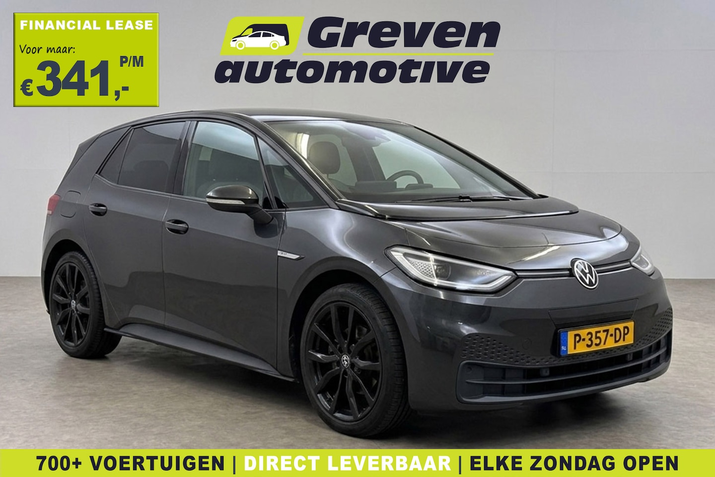 Volkswagen ID.3 - 58KWH First Black Edition | VERWACHT!! | Cruise | Clima | Trekhaak | Parkeersens. - AutoWereld.nl