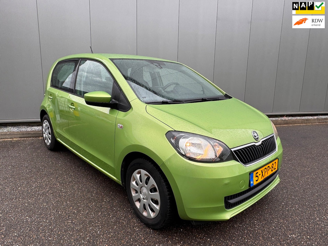 Skoda Citigo - 1.0 Greentech Sprint Navi airco 5 drs - AutoWereld.nl