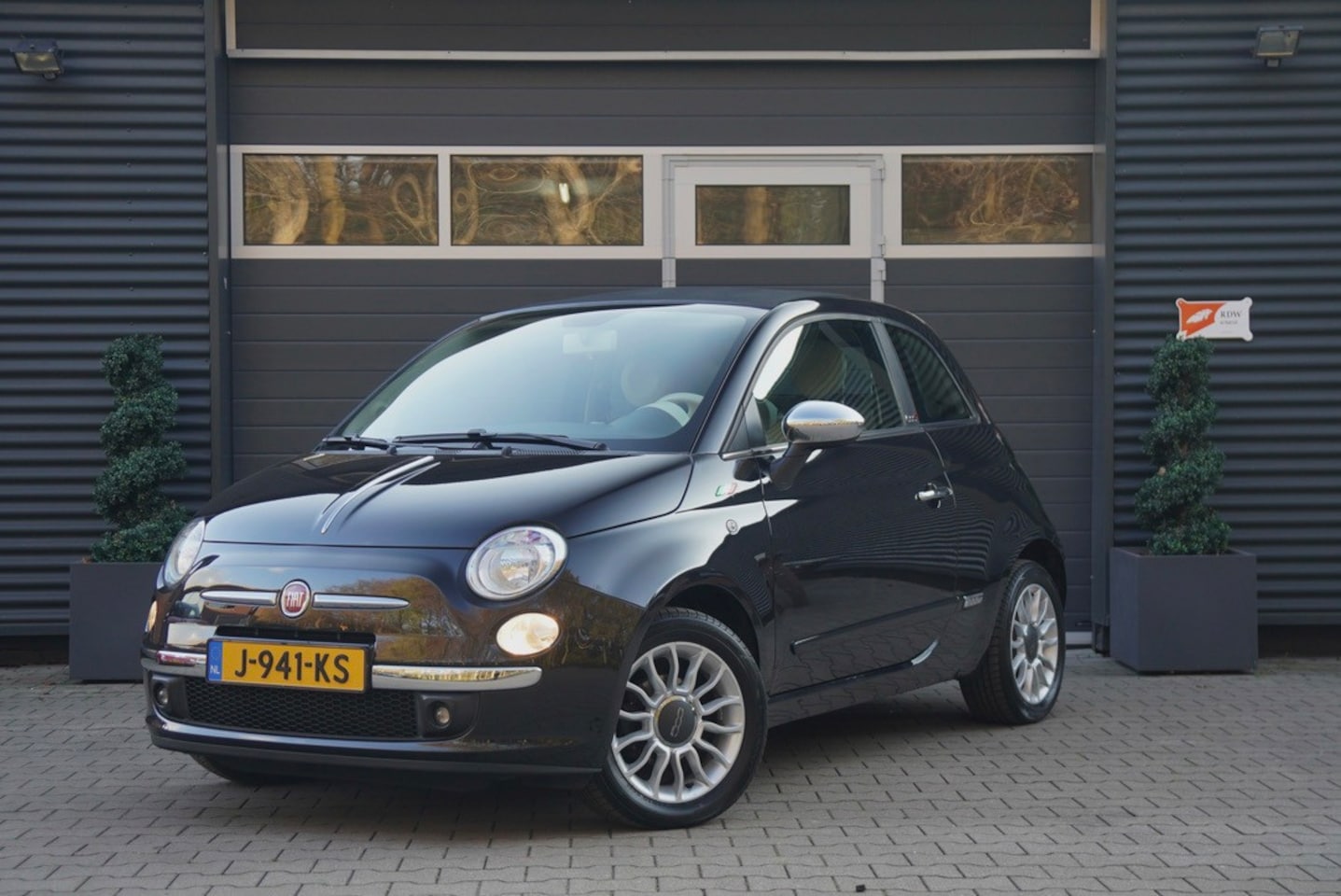 Fiat 500 C - 1.2 Lounge LEDER LM VELGEN AIRCO - AutoWereld.nl