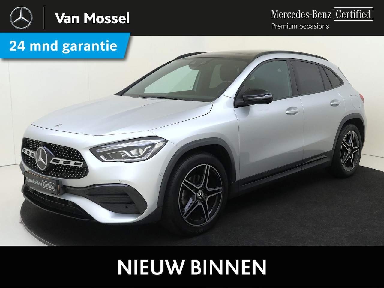 Mercedes-Benz GLA-Klasse - 200 Business Solution AMG Panoramadak / Memory Seats / Nightpakket / Parkeercamera / Sfeer - AutoWereld.nl