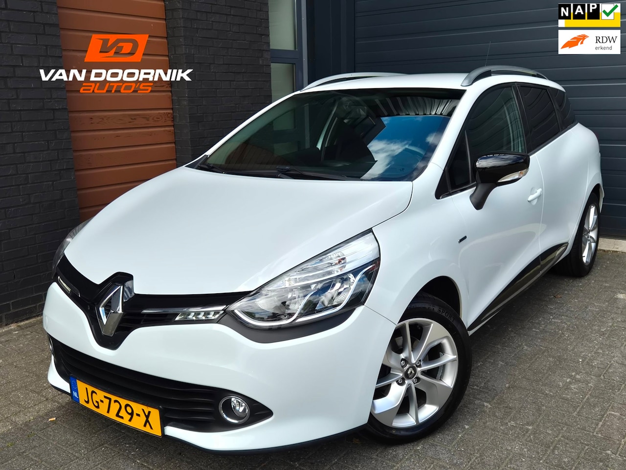 Renault Clio Estate - 0.9 TCe Limited Navigatie/Airco/Dealer Onderhouden! - AutoWereld.nl