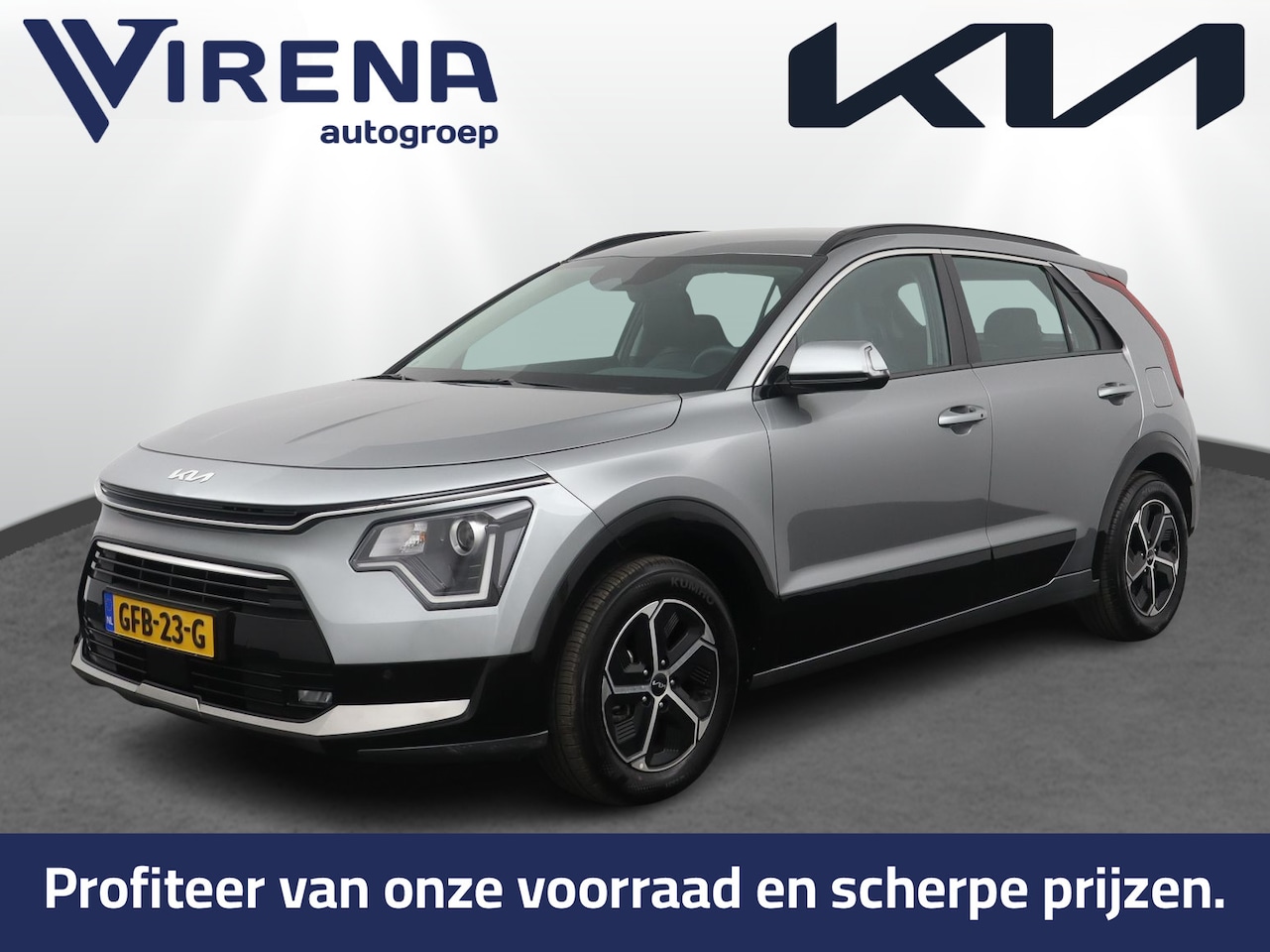 Kia Niro - 1.6 GDi Hybrid DynamicLine - Navigatie - Cruise Control Adaptief - Apple CarPlay/Android A - AutoWereld.nl