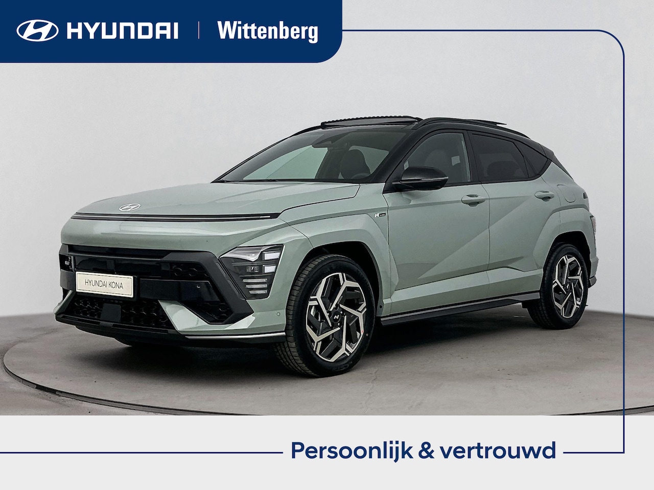 Hyundai Kona - 1.6 GDI HEV N Line Sky | Nieuw | Snel leverbaar! | Panoramadak | Two tone | - AutoWereld.nl