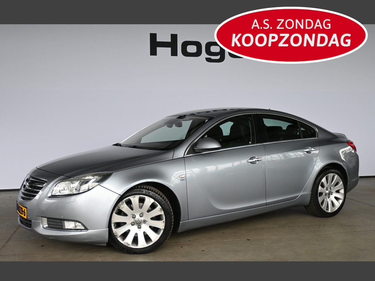 Opel Insignia - 2.8 T Executive 4x4 Automaat Clima Navigatie Leder Goed Onderhouden! Inruil Mogelijk! - AutoWereld.nl