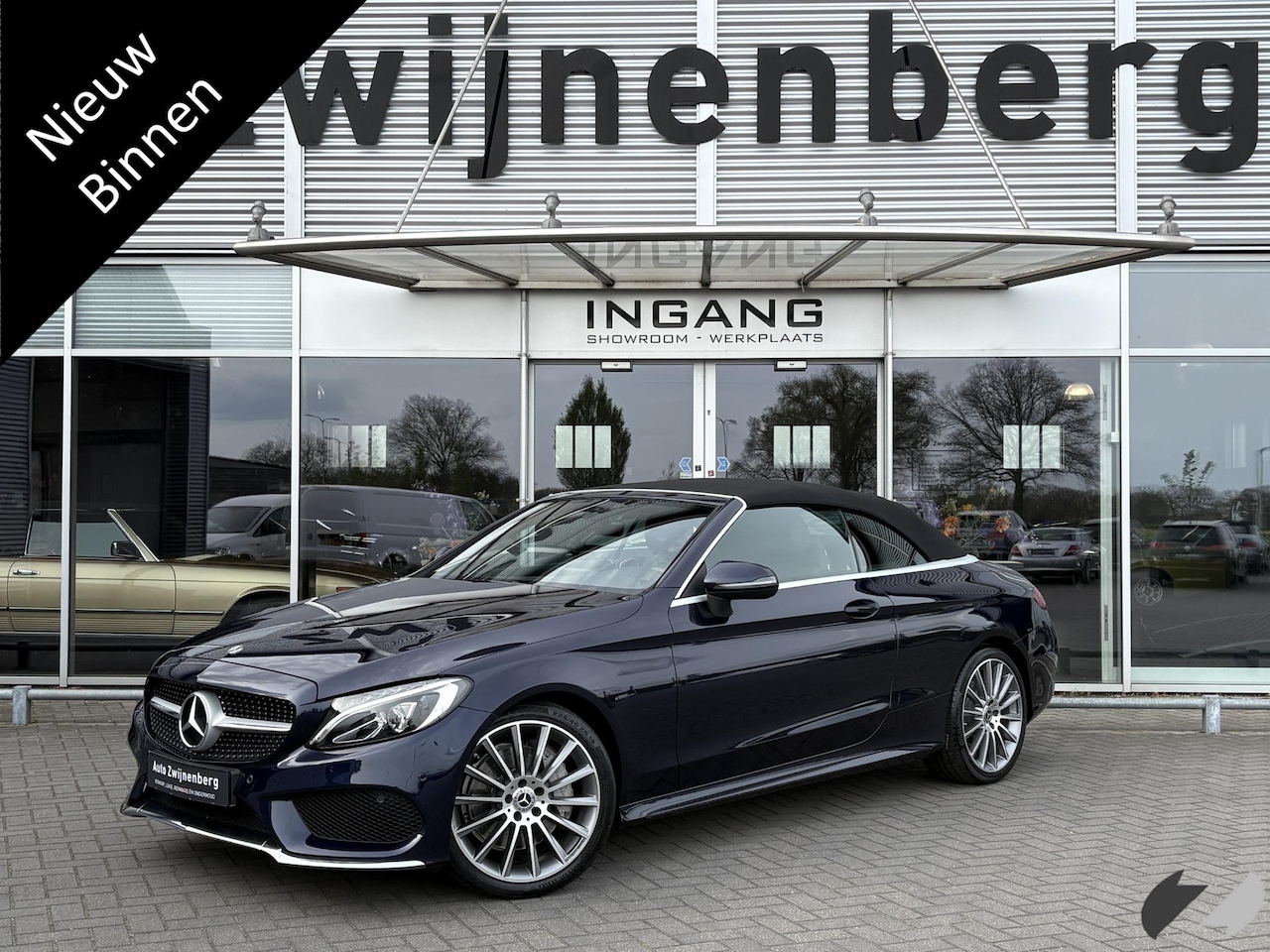 Mercedes-Benz C-klasse Cabrio - 250 AMG Line |Camera|Stoelver| - AutoWereld.nl