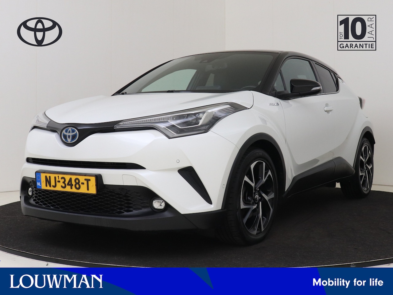 Toyota C-HR - 1.8 Hybrid Bi-Tone Plus Trekhaak afneembaar | VOL LEDER | Dodehoekdetectie | JBL | Stoel/S - AutoWereld.nl