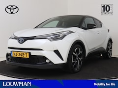 Toyota C-HR - 1.8 Hybrid Bi-Tone Plus Trekhaak afneembaar | VOL LEDER | Dodehoekdetectie | JBL | Stoel/S