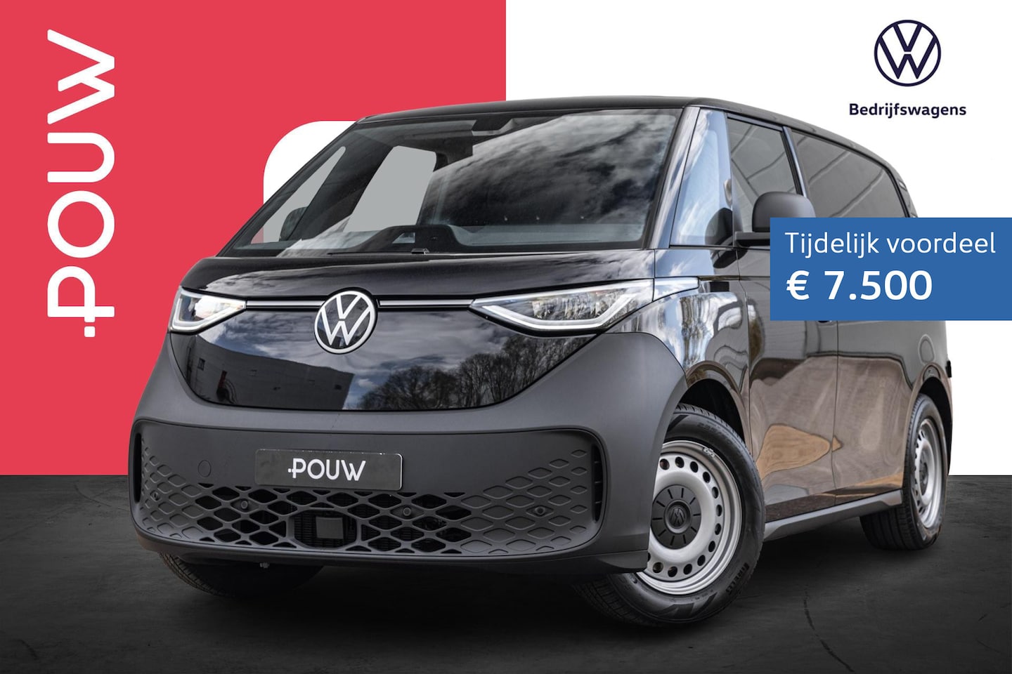 Volkswagen ID. Buzz Cargo - 286pk Economy Business 79 kWh | Trekhaak Wegklapbaar | Achteruitrijcamera - AutoWereld.nl