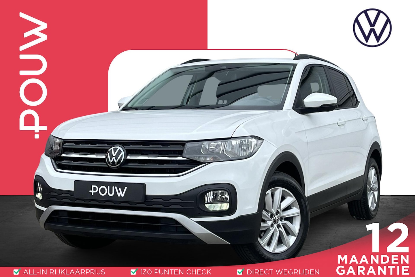 Volkswagen T-Cross - 1.0 TSI 95pk Life | Trekhaak | Navigatie | Camera - AutoWereld.nl