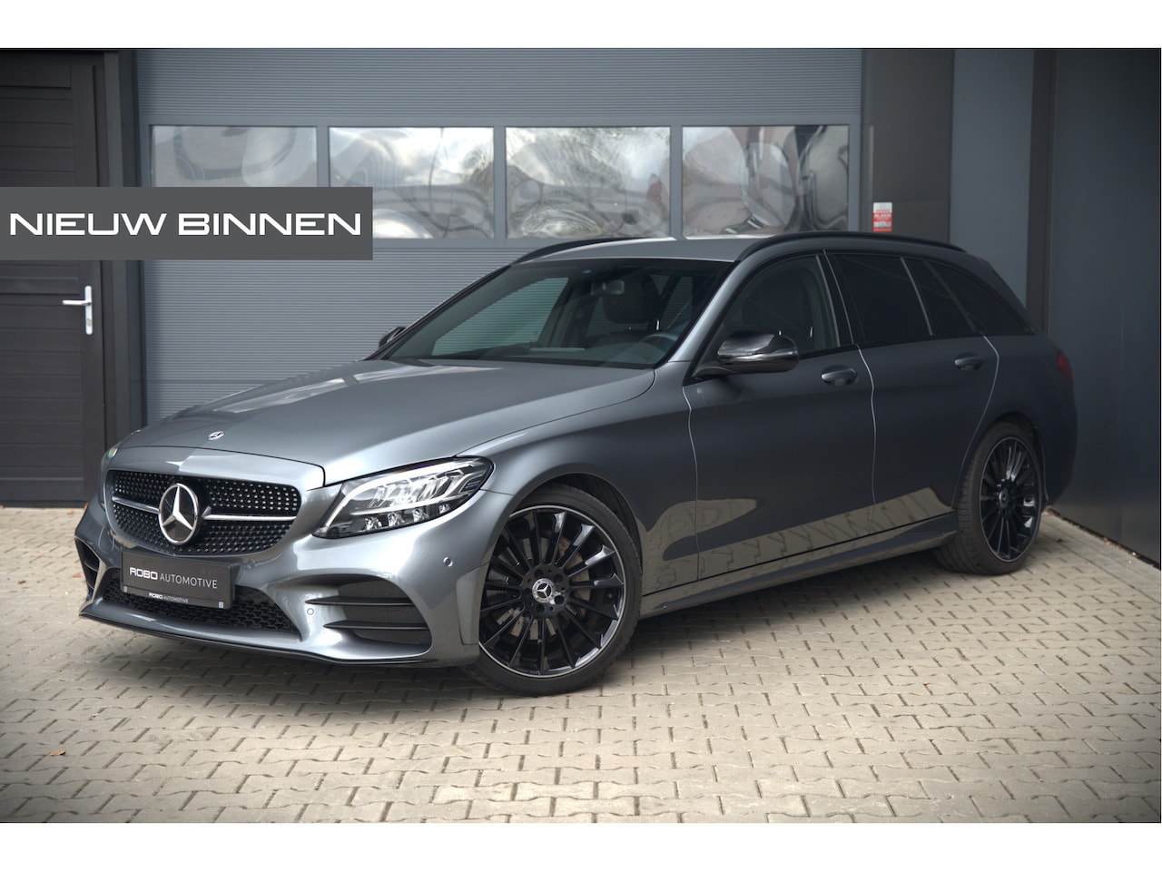 Mercedes-Benz C-klasse Estate - 160 Business Solution AMG Limited | Stoelverwarming | Cruise Control | Camera | Navigatie - AutoWereld.nl