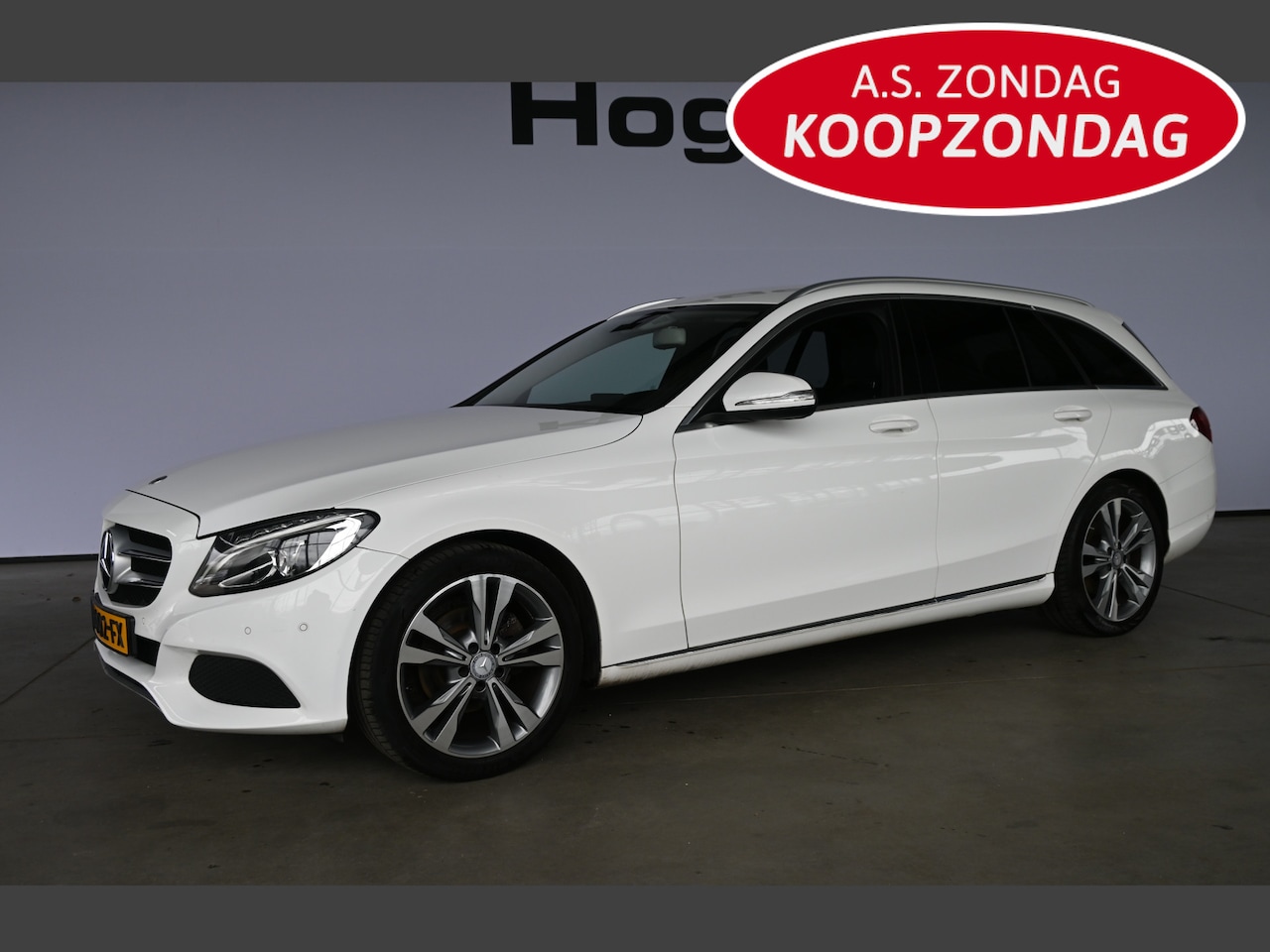 Mercedes-Benz C-klasse Estate - 180 Prestige Clima Navigatie LED Trekhaak Stoelverwarming Rijklaarprijs! Inruil Mogelijk! - AutoWereld.nl