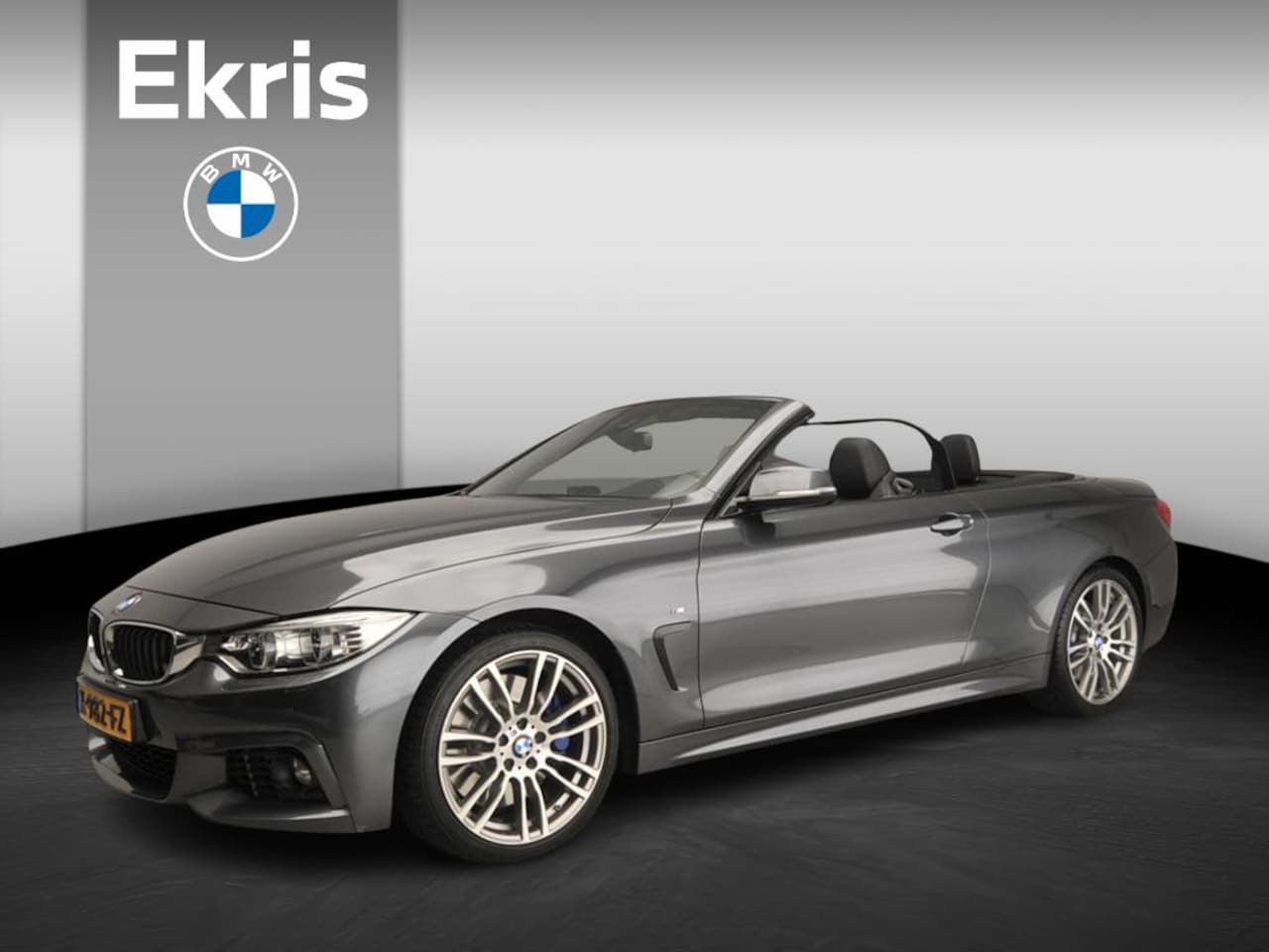BMW 4-serie Cabrio - 440i | M-Sportpakket | LED | Leder | HUD | Stoelverwarming | Elektr. zetels | Keyles go | - AutoWereld.nl